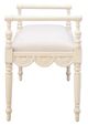 Furniture Classics Juliet Cream/White Bench-2