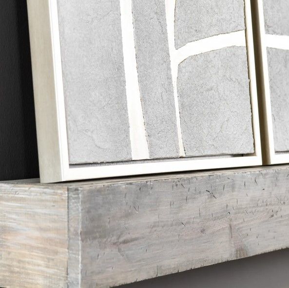 Crestview Collection Silverlines 2-Piece Hand Finished Wall Art Set-2