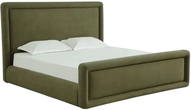Modus Furniture Hartford Summit Moss King Panel Bed-0