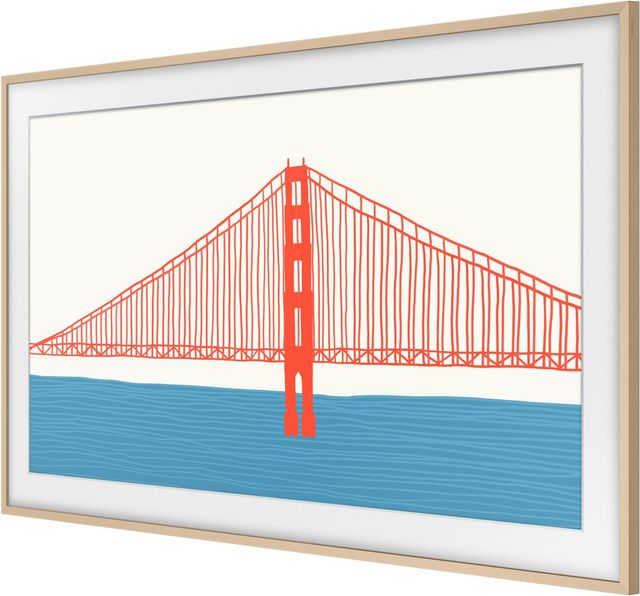 Samsung The Frame Customizable 65" Modern Beige Bezel-2