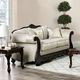 Furniture of America® Newdale Ivory Loveseat-0