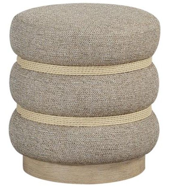 Bernards Trilogy Brown Driftwood Stool-0