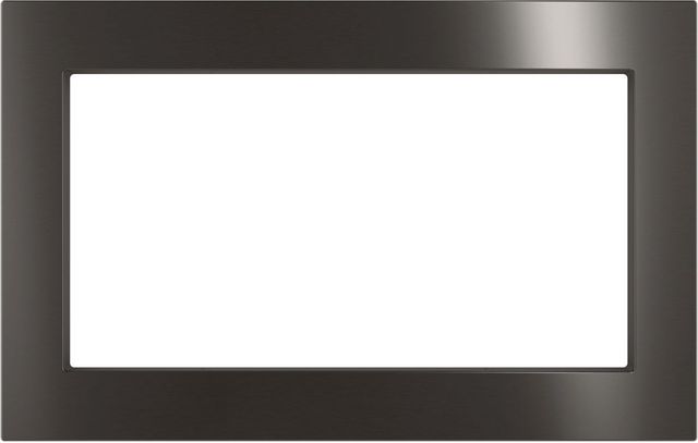 GE® 29.75" Fingerprint Resistant Black Stainless Built-In Trim Kit-0