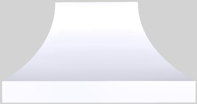 Vent-A-Hood® Designer Series 54" White Wall Mounted Range Hood-0