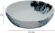 TOV Furniture Mera Black/White Serving Bowl-2