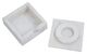 A & B Home White Marble Box-5