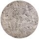 Feizy Asher Taupe/Natural 8' Round Rug-0