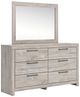 Signature Design by Ashley® Broachmyn Gray Dresser and Mirror-0