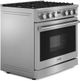 Thor Kitchen® A-Series 36" Stainless Steel Pro Style Liquid Propane Gas Range-4