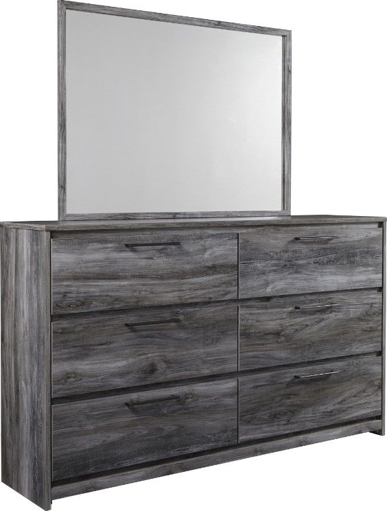 Signature Design by Ashley® Baystorm 6-Piece Gray Twin Panel Bed Set-2