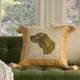 Nourison Home™ Mina Victory Vintage Pillow Beige Golden Retriever 20"x20" Throw Pillow-3