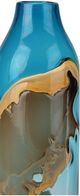 Moe's Home Collection Mystic Blue Brown and Blue Tall Vase-1