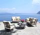 CabanaCoast® Customizable Bloom Aluminum Outdoor Sofa-3