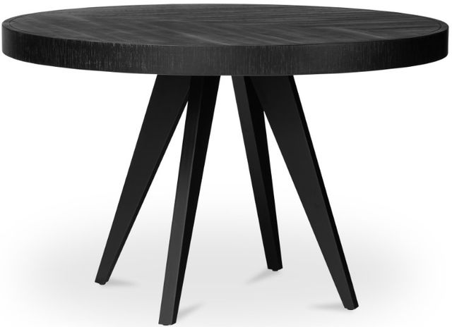 Moe's Home Collection Parq Black Round Dining Table-0