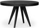 Moe's Home Collection Parq Black Round Dining Table-0