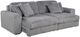 Coaster® Jacana Gray Corduroy Upholstered Dual Power Chaise Sofa-0