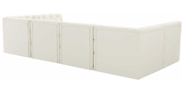 Meridian Furniture Tuft 6-Piece Cream Modular Sectional-3