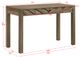 Crown Mark Valor Light Brown Writing Desk-2