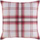 Surya Benji Burgandy 18"x18" Toss Pillow with Polyester Insert-0