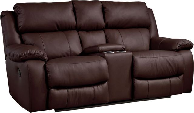Stateside Seating Invincible Espresso Manual Reclining Loveseat-0