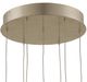 Currey & Company Giro Multi-Drop Painted Silver Pendant Lighting-1