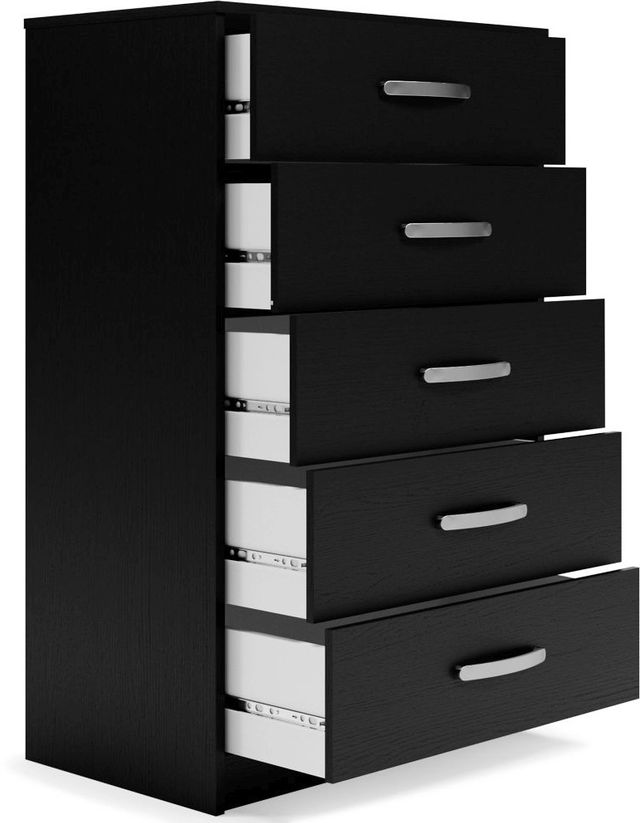 Signature Design by Ashley® Finch Black Chest of Drawers-1