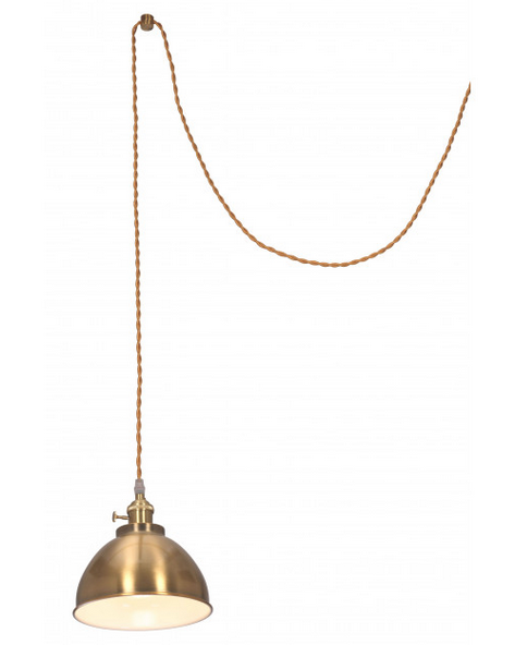 Zuo® Modern Oscar Brass Ceiling Lamp-1