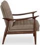 Bassett® Furniture Ellis Leather Beige Accent Chair-2