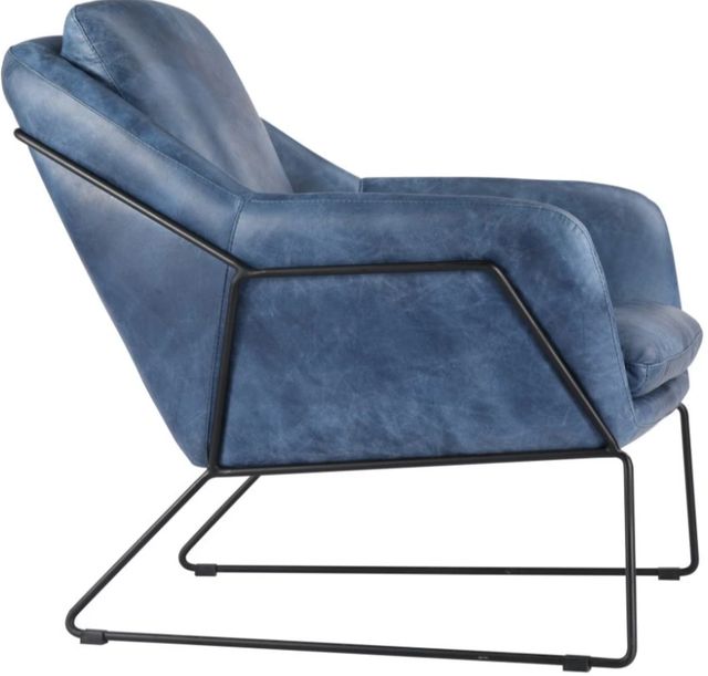 Moe's Home Collection Greer Blue Club Chair-2