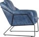 Moe's Home Collection Greer Blue Club Chair-2