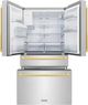 ZLINE Autograph Edition 36" 21.6 Cu. Ft. Stainless Steel Counter Depth Freestanding French Door Refrigerator-1