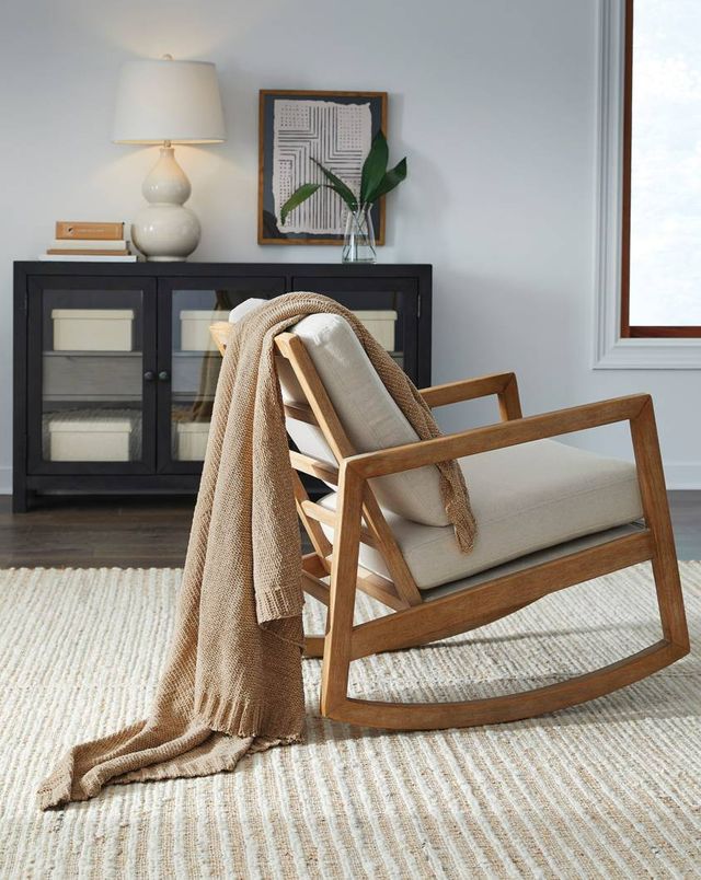 Signature Design by Ashley® Anawood Gold Throw Blanket-2
