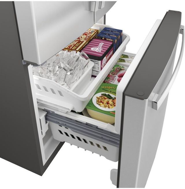 GE® 33 in. 24.7 Cu. Ft. Fingerprint Resistant Stainless Steel French Door Refrigerator-4