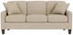 Flexsteel® Moxy Fossil Sofa with Straight Track Arms-1