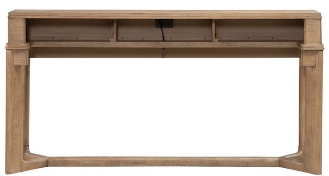Liberty Furniture Ballentine Weathered Bronze Console Bar Table-2