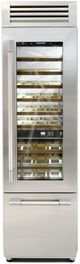 Fulgor Milano Sofia 700 Series 24" Stainless Steel Built-In Wine Cooler-0