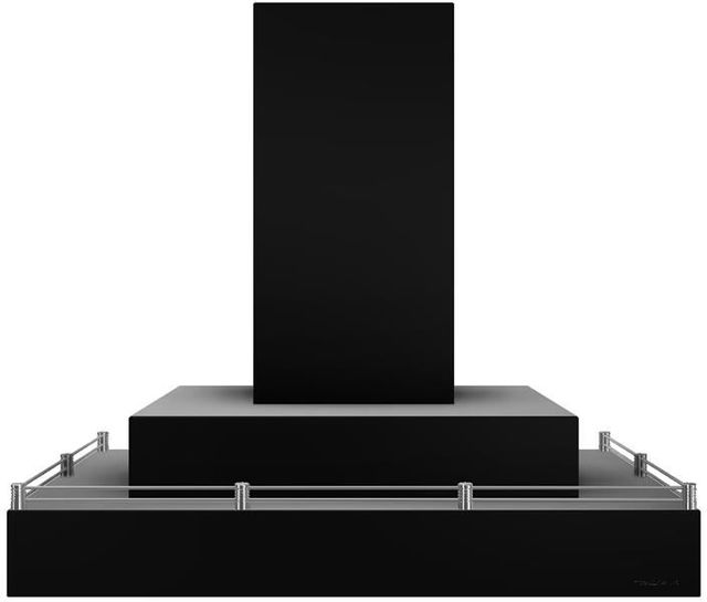 Vent-A-Hood® 36" Black Contemporary Wall Mount Range Hood-0