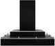Vent-A-Hood® 36" Black Contemporary Wall Mount Range Hood-0