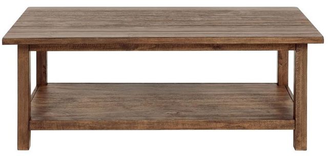 Coaster® Payne 2-Piece Distressed Brown Occasional Table Set-2