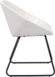 Zuo® Modern Miguel White Dining Chair-2