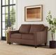 Flexsteel® Customizable Finley Leather Loveseat-1