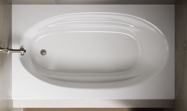 KOHLER® Windward® White 72" x 42" Alcove Bath - Left Drain-4