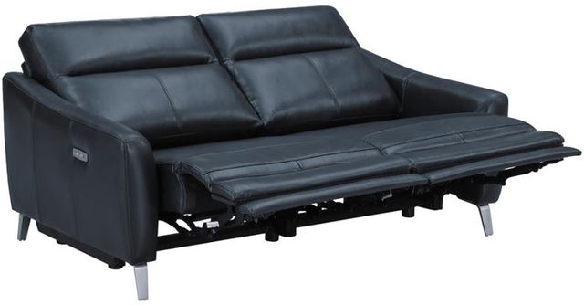 Coaster® Derek 3-Piece Blue Upholstered Power Reclining Seating Set-2