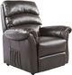 Primo™ International Fresna Dark Brown Upholstered Power Lift Recliner Chair-0