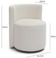 TOV Furniture Alyssa Off-White Rolling Desk Chair-2