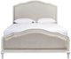 Universal Explore Home™ Amity Cotton King Upholstered Panel Bed-2