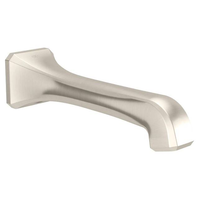 DXV Belshire® Platinum Nickel Wall Mount Bathtub Spout-0