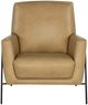 Hooker® Furniture CC Ankur Sand Leather Amette Club Chair-2
