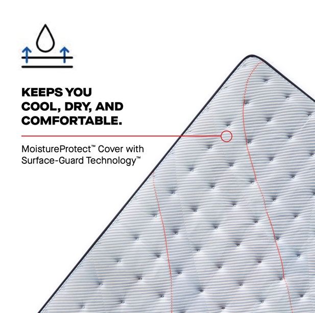 Sealy® Posturepedic® Orlando Wrapped Coil 13" Medium Tight Top Queen Mattress-4