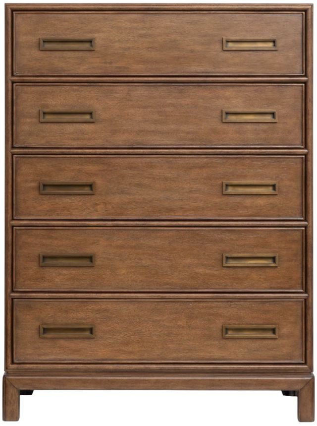 Magnussen Home® Ridgefield Russet Brown Drawer Chest-1